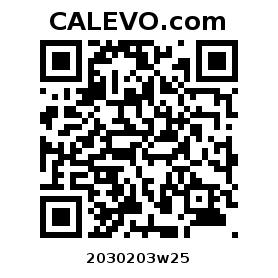 Calevo.com Preisschild 2030203w25