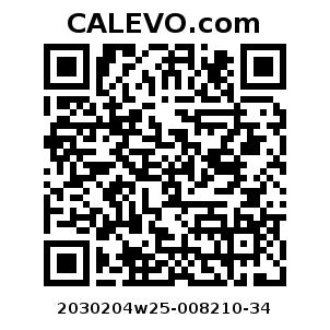 Calevo.com Preisschild 2030204w25-008210-34