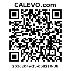 Calevo.com Preisschild 2030204w25-008210-38