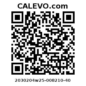 Calevo.com Preisschild 2030204w25-008210-40