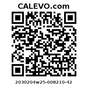 Calevo.com Preisschild 2030204w25-008210-42