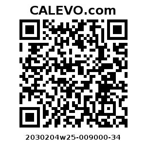 Calevo.com Preisschild 2030204w25-009000-34