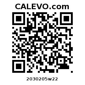 Calevo.com Preisschild 2030205w22