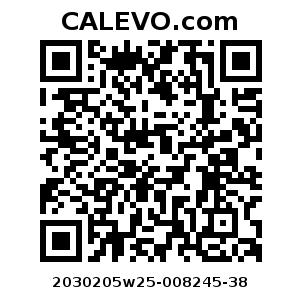 Calevo.com Preisschild 2030205w25-008245-38
