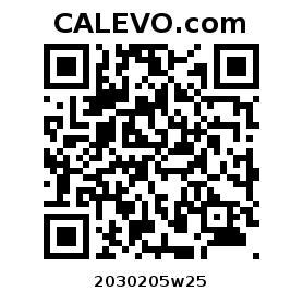 Calevo.com Preisschild 2030205w25