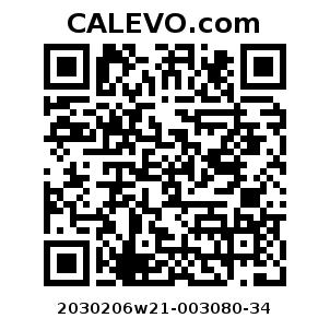 Calevo.com Preisschild 2030206w21-003080-34