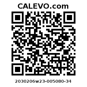 Calevo.com Preisschild 2030206w23-005080-34