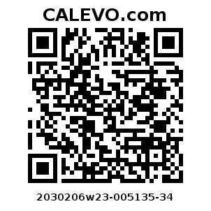 Calevo.com Preisschild 2030206w23-005135-34