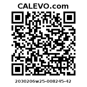 Calevo.com Preisschild 2030206w25-008245-42