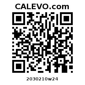 Calevo.com pricetag 2030210w24