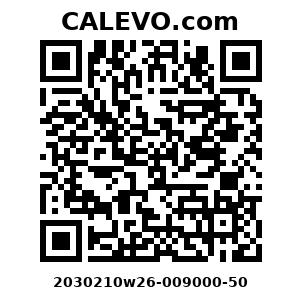 Calevo.com Preisschild 2030210w26-009000-50