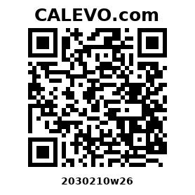 Calevo.com Preisschild 2030210w26