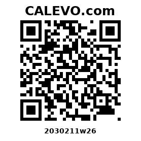 Calevo.com Preisschild 2030211w26