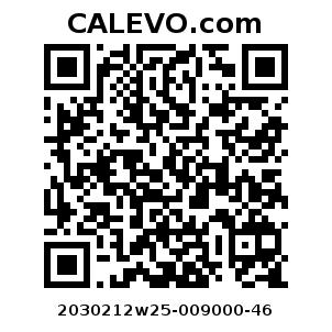 Calevo.com Preisschild 2030212w25-009000-46