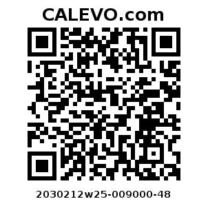 Calevo.com Preisschild 2030212w25-009000-48