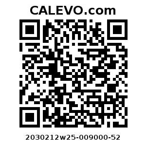 Calevo.com Preisschild 2030212w25-009000-52