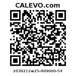 Calevo.com Preisschild 2030212w25-009000-54
