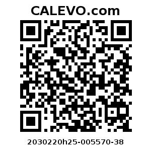 Calevo.com Preisschild 2030220h25-005570-38