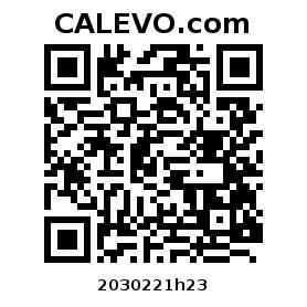 Calevo.com pricetag 2030221h23