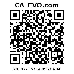 Calevo.com Preisschild 2030221h25-005570-34