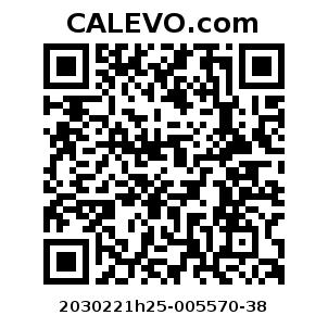 Calevo.com Preisschild 2030221h25-005570-38