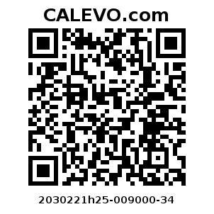 Calevo.com Preisschild 2030221h25-009000-34