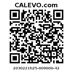 Calevo.com Preisschild 2030221h25-009000-42