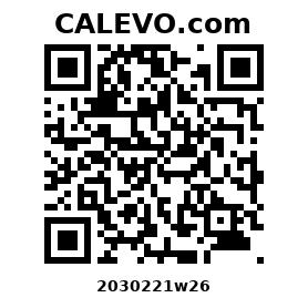 Calevo.com Preisschild 2030221w26