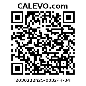 Calevo.com Preisschild 2030222h25-003244-34