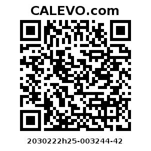 Calevo.com Preisschild 2030222h25-003244-42
