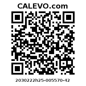 Calevo.com Preisschild 2030222h25-005570-42