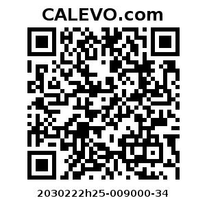 Calevo.com Preisschild 2030222h25-009000-34