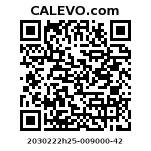 Calevo.com Preisschild 2030222h25-009000-42