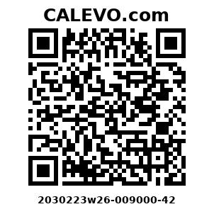 Calevo.com Preisschild 2030223w26-009000-42