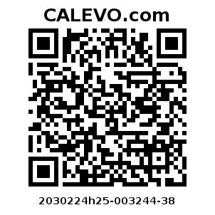 Calevo.com Preisschild 2030224h25-003244-38