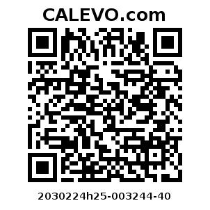 Calevo.com Preisschild 2030224h25-003244-40