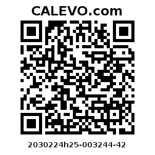 Calevo.com Preisschild 2030224h25-003244-42