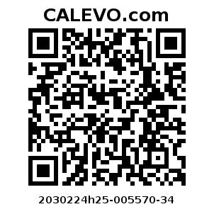 Calevo.com Preisschild 2030224h25-005570-34