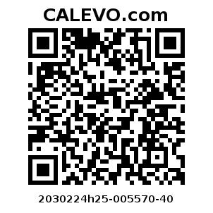 Calevo.com Preisschild 2030224h25-005570-40