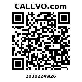 Calevo.com Preisschild 2030224w26
