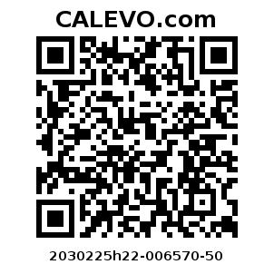Calevo.com pricetag 2030225h22-006570-50