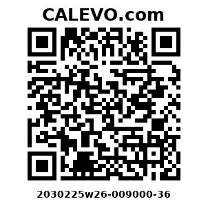 Calevo.com Preisschild 2030225w26-009000-36