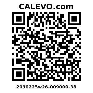 Calevo.com Preisschild 2030225w26-009000-38