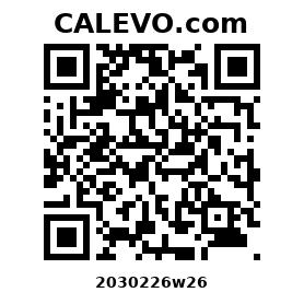 Calevo.com Preisschild 2030226w26