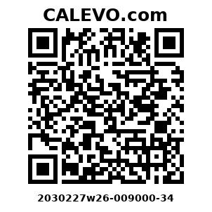 Calevo.com Preisschild 2030227w26-009000-34