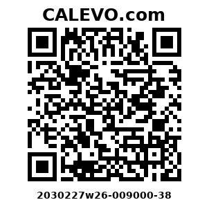 Calevo.com Preisschild 2030227w26-009000-38