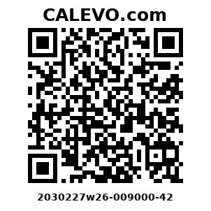 Calevo.com Preisschild 2030227w26-009000-42
