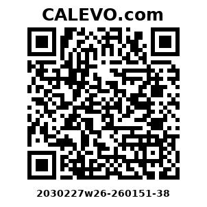 Calevo.com Preisschild 2030227w26-260151-38