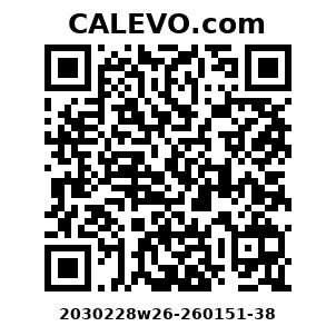 Calevo.com Preisschild 2030228w26-260151-38