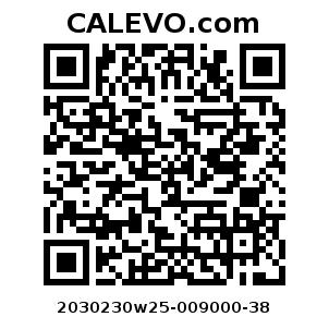 Calevo.com Preisschild 2030230w25-009000-38